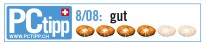 Bewertung bei PCtipp: Gut. Klicken zum Kauf der Software.