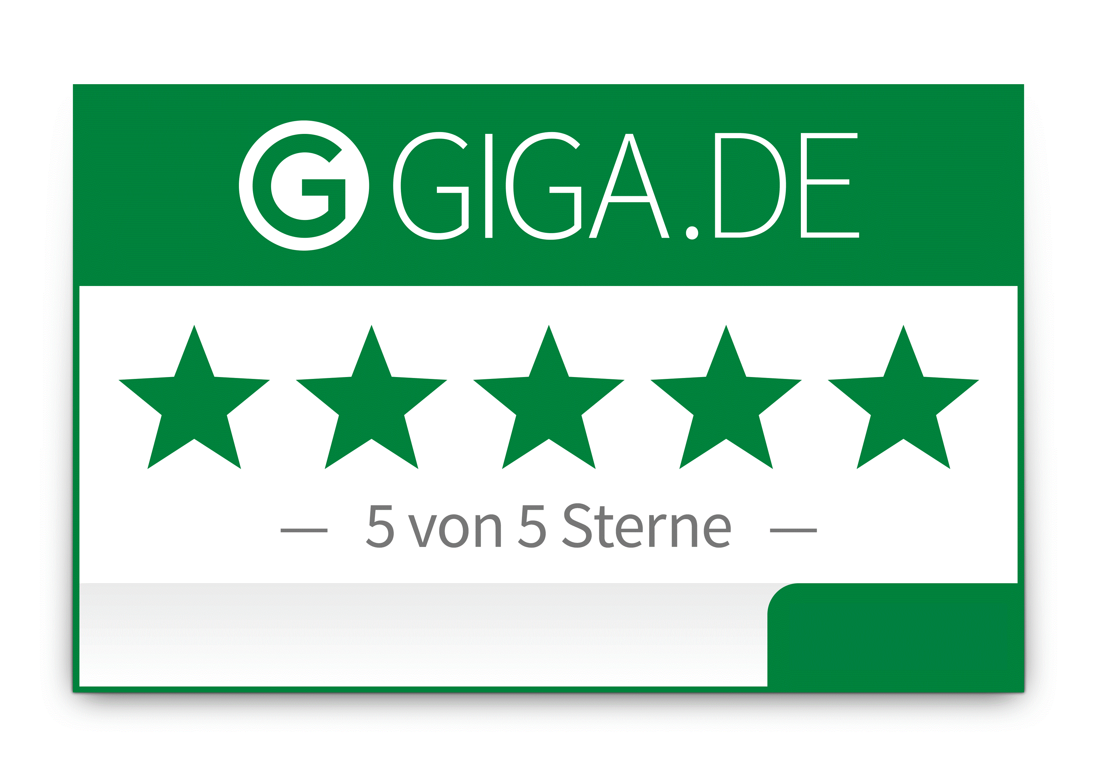 GIGA: Cinque stelle