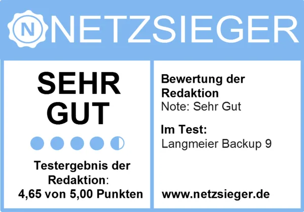 Netzsieger: Muito bom
